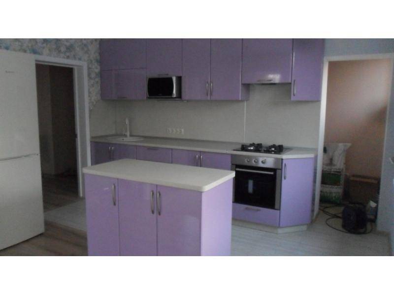 фиолетовая кухня пластик в Армавире