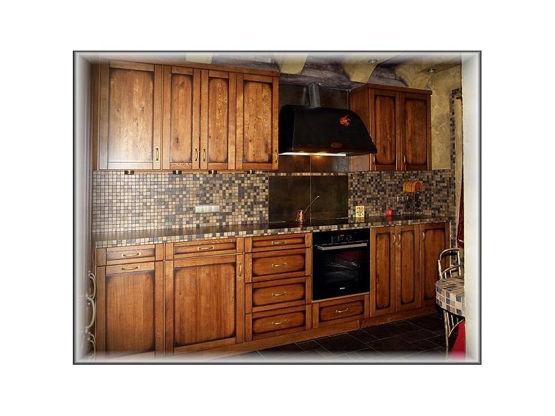 классическая прямая кухня в Армавире