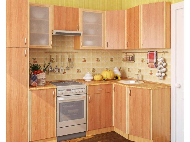 кухонный гарнитур угловой вишня в Армавире