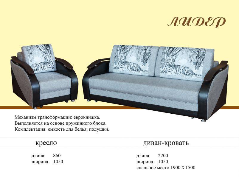 диван еврокнижка лидер в Армавире