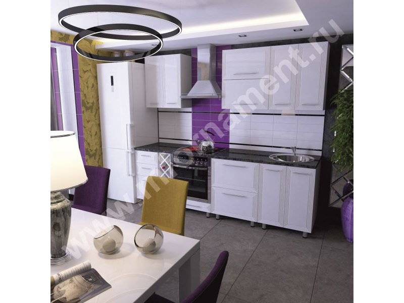 кухня люкс с 3d фасадами фрезеровка арт деко в Армавире