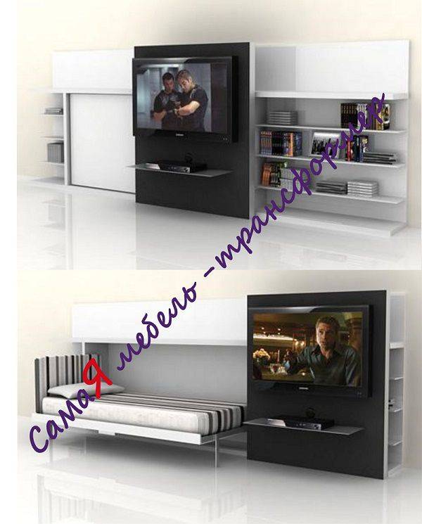откидная односпальная кровать с tv в Армавире