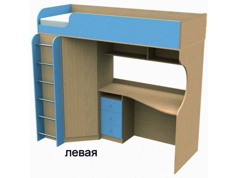кровать двухъярусная со столом в Армавире