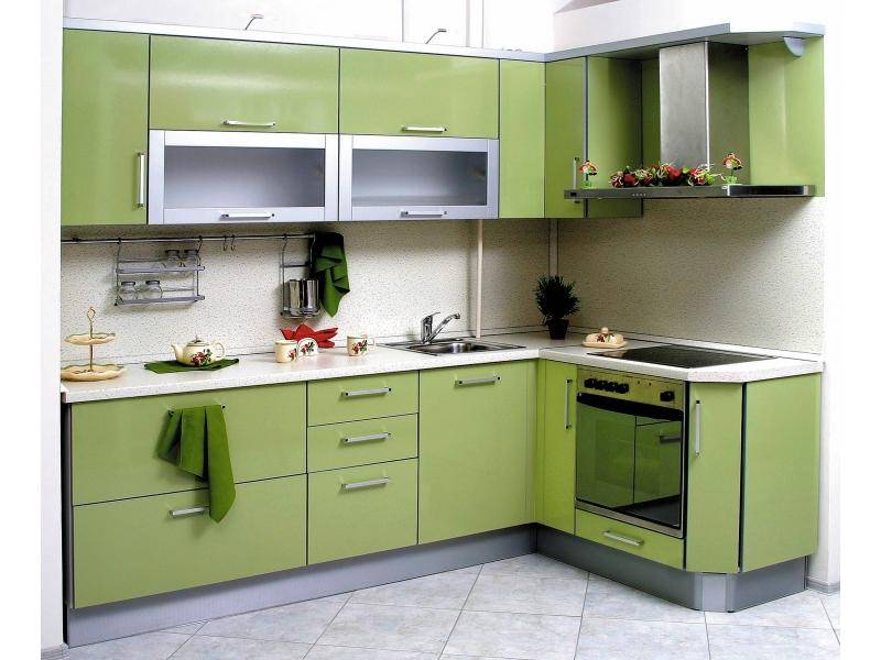 зеленая кухня элегант в Армавире