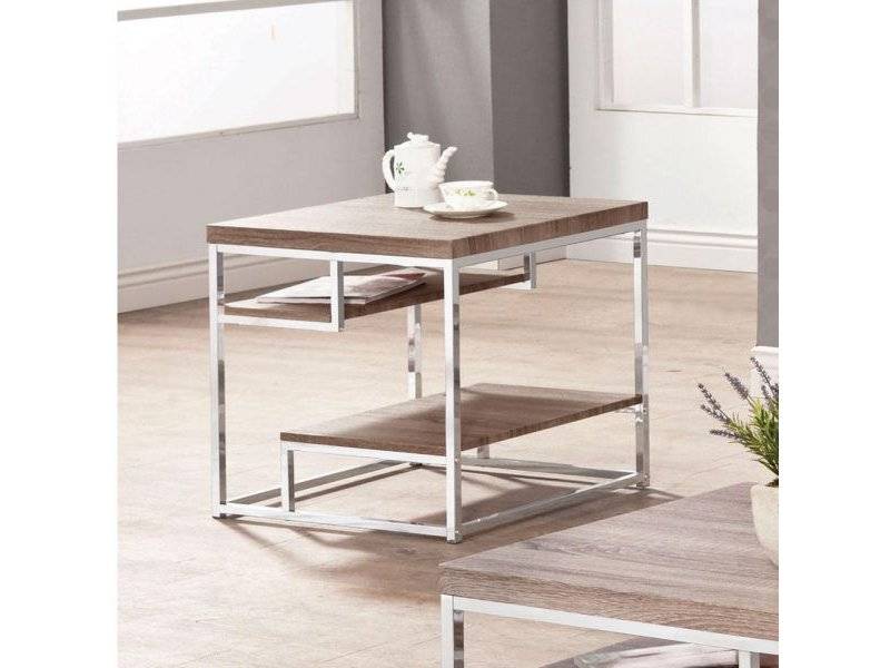журнальный стол chrome & triple wood в Армавире