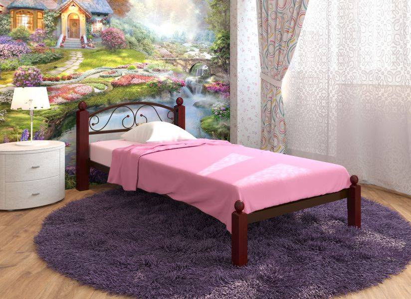 односпальная кровать вероника mini lux в Армавире