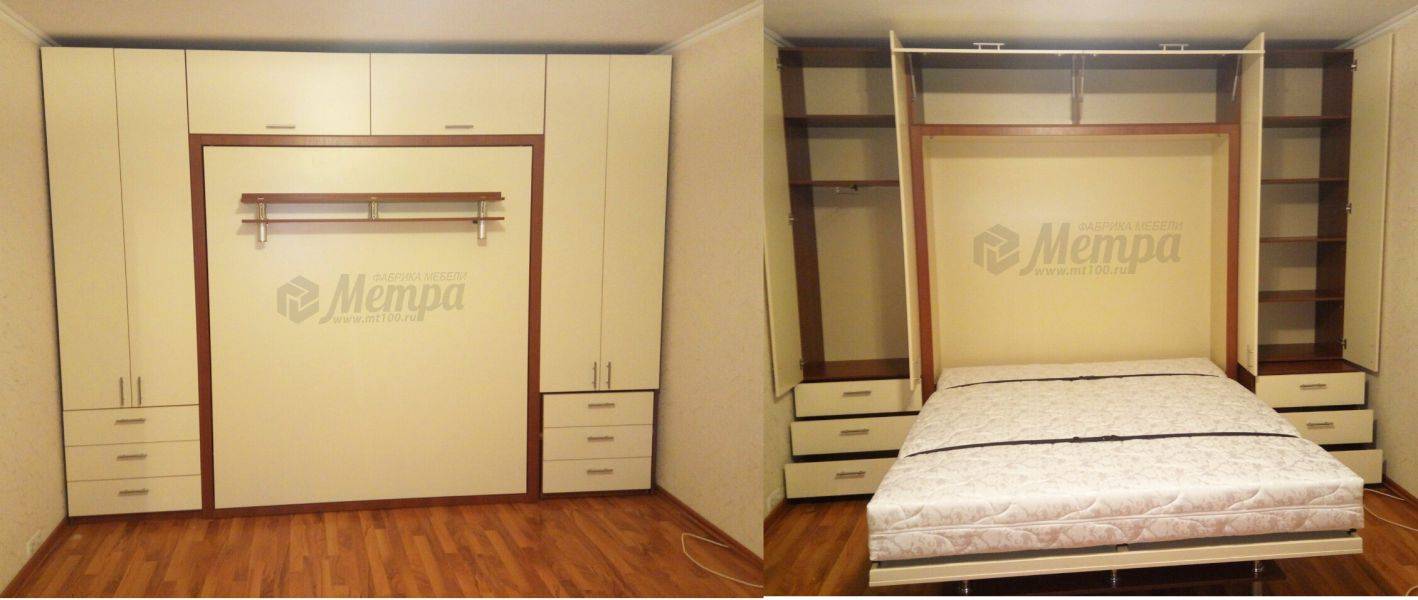 мебельная стенка с подъемной кроватью в Армавире