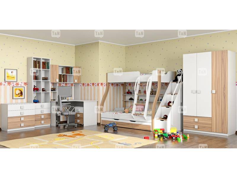 детская двухъярусная кровать tracy oak в Армавире