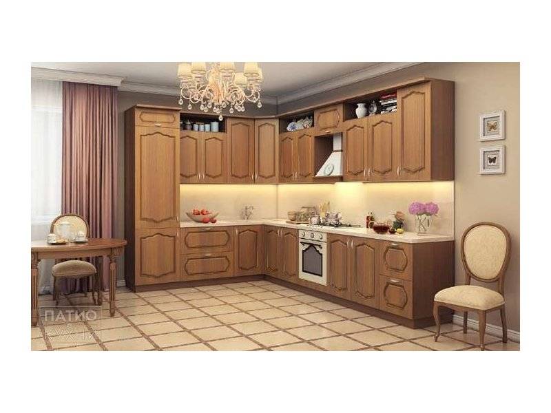 кухня классика octavia угловая (коричневая) арт. 120 в Армавире