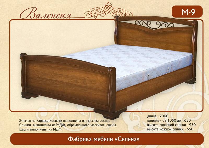 кровать «валенсия м-9» в Армавире