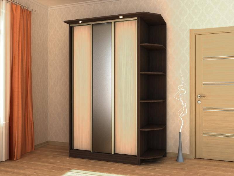 шкаф-купе с угловыми полками 1 в Армавире