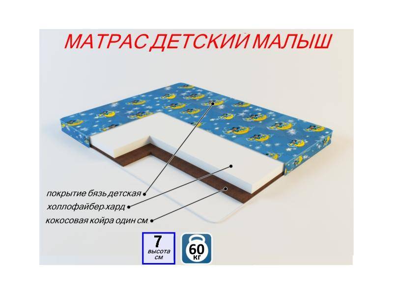 матрас детский малыш в Армавире