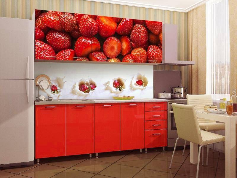 красная кухня клубника в Армавире