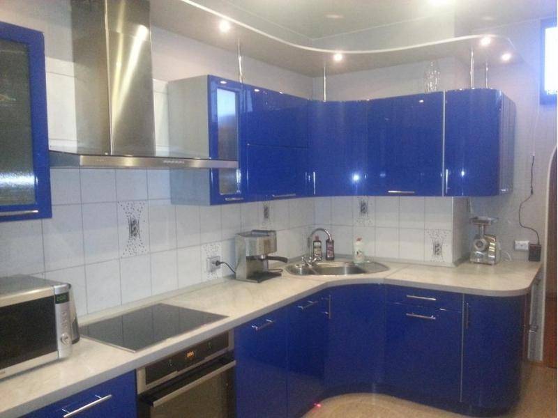 синяя кухня в Армавире