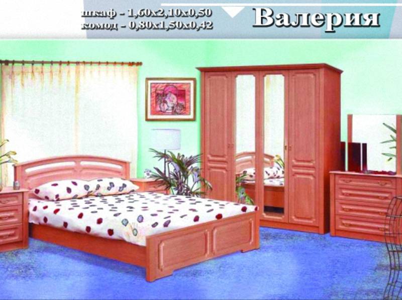 спальный гарнитур «валерия» в Армавире