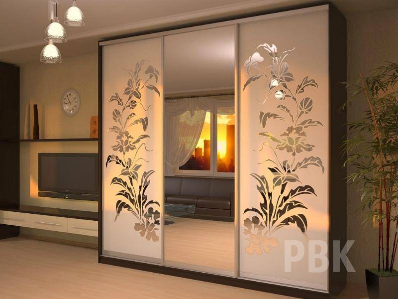 шкаф с пескоструйным фасадом фантазия в Армавире