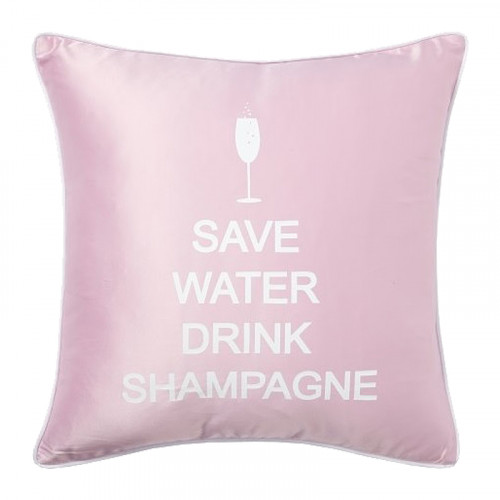 подушка с надписью save water drink shampagne в Армавире