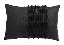 подушка с объемным узором giselle dark gray в Армавире