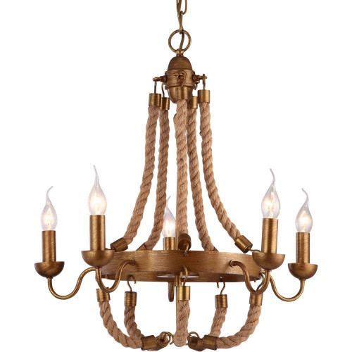 подвесная люстра arte lamp amaca a8957lm-5bz в Армавире