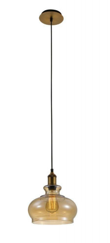 подвесной светильник crystal lux sonnette sp1 amber в Армавире