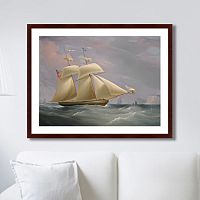 картина: the topsail schooner, 1838г. в Армавире