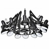 подвесная люстра kink light морено 07558-12 черная в Армавире