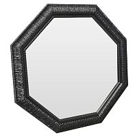 зеркало восьмиугольное черное с резьбой black sparkle в Армавире