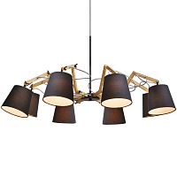 подвесная люстра arte lamp pinoccio a5700lm-8bk в Армавире
