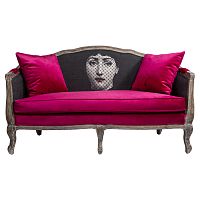 диван «вуаль руж» fornasetti прямой розовый в Армавире