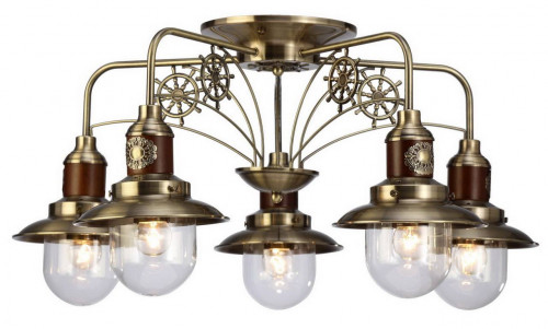 потолочная люстра arte lamp sailor a4524pl-5ab в Армавире