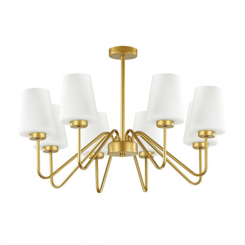 подвесная люстра lumion olivia 3791/8c белая в Армавире