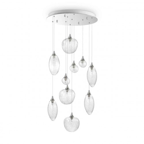 подвесная люстра ideal lux baco sp10 cromo в Армавире