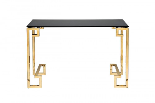 консоль черная с золотом 120x40x78 см в Армавире
