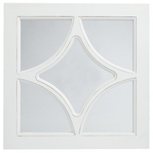 зеркало белое квадратное с декором ромб rombo в Армавире