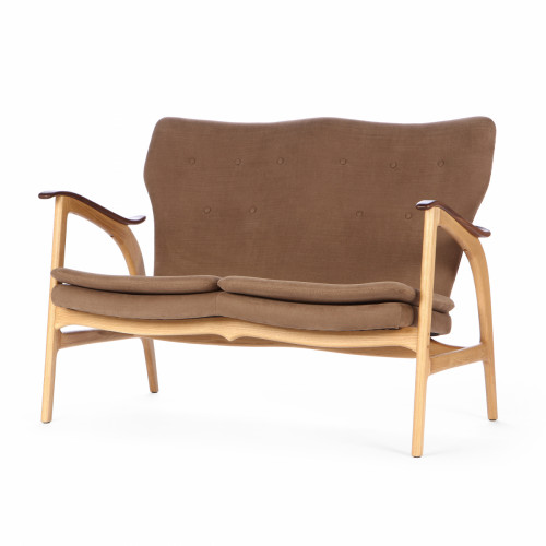 диван fauteuil прямой коричневый в Армавире