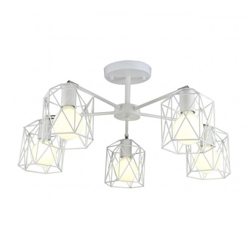 потолочная люстра arte lamp a4284pl-5wh белая в Армавире