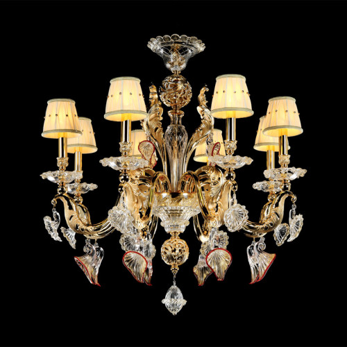 люстра md102729-8a от illuminati золото/янтарная в Армавире