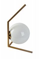 лампа настольная белая с золотом 17,6x17,6x38 см в Армавире