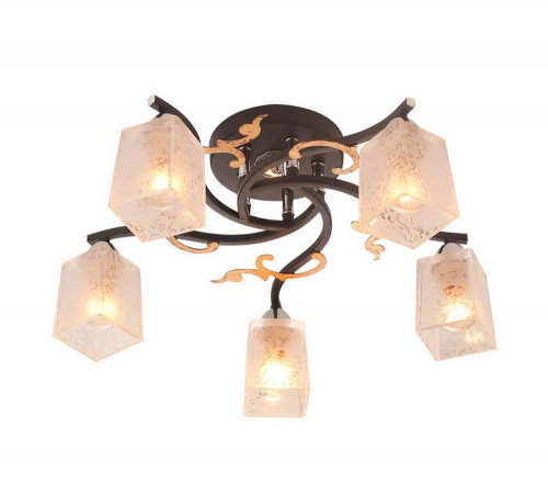 потолочная люстра idlamp edda 206/5pf-blackchrome в Армавире