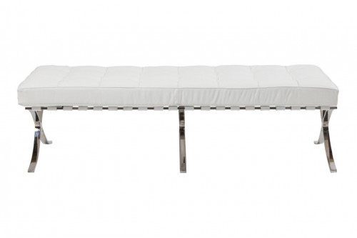 оттоманка barcelona loveseat белая в Армавире