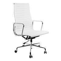 кресло eames style белая кожа в Армавире