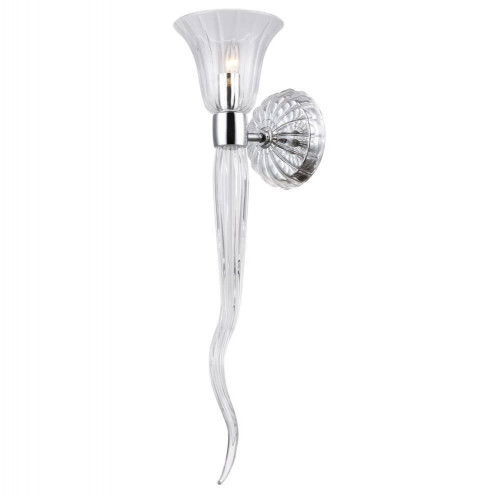 бра crystal lux linda ap1 chrome в Армавире