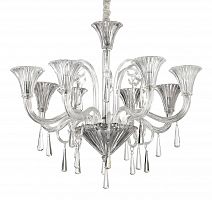 подвесная люстра ideal lux santa sp8 transparente в Армавире