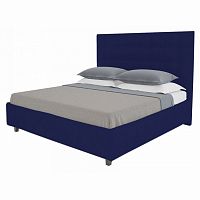 кровать двуспальная 160х200 синяя royal black в Армавире