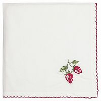 салфетка strawberry red w/embroidery в Армавире