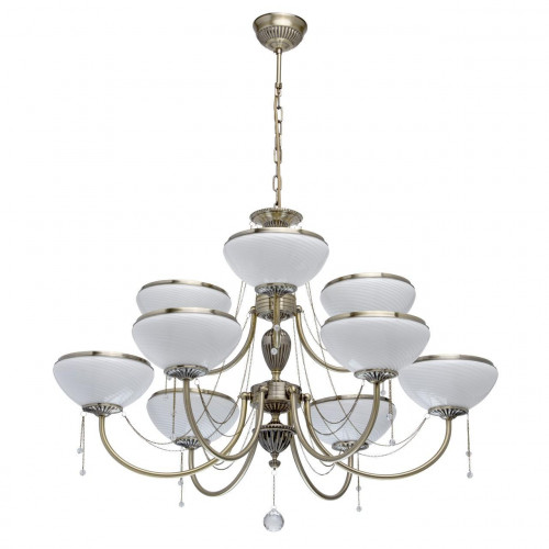 подвесная люстра mw-light фелиция 347019309 белая в Армавире