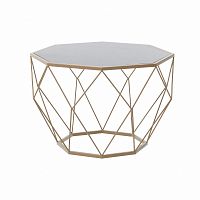 стол gold geometria золотой, черный в Армавире