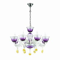 подвесная люстра odeon light ninfea 3930/8 в Армавире