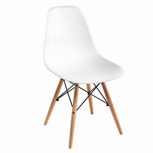 стул деревянный eames pc-015 white в Армавире