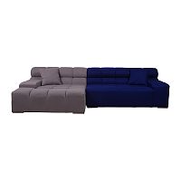 диван tufty-time sofa угловой модульный серо-синий в Армавире
